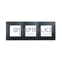 Рамка 3 поста Legrand 672583 Etika антрацит