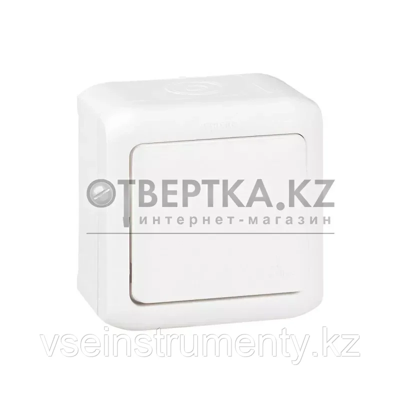 Выключатель Legrand Forix 10A 250В IP44 накладной белый 782360, фото 1