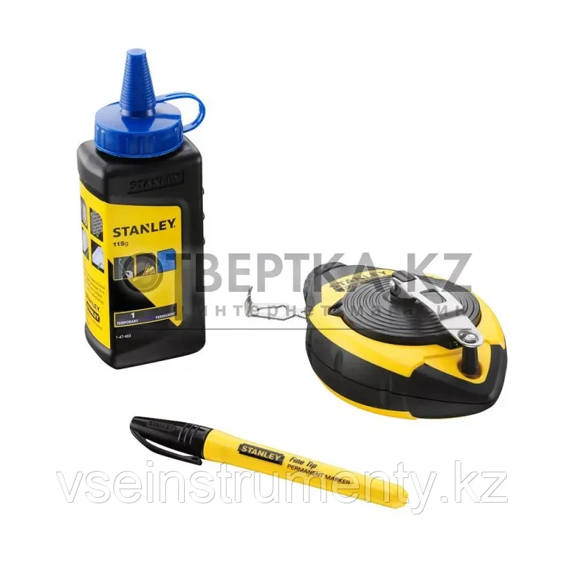 Лот-шнур автомат Stanley 0-47-681 - фото 1 - id-p123249602