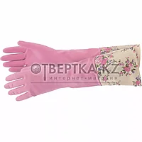 Перчатки хозяйственные латексные, S Elfe 67889