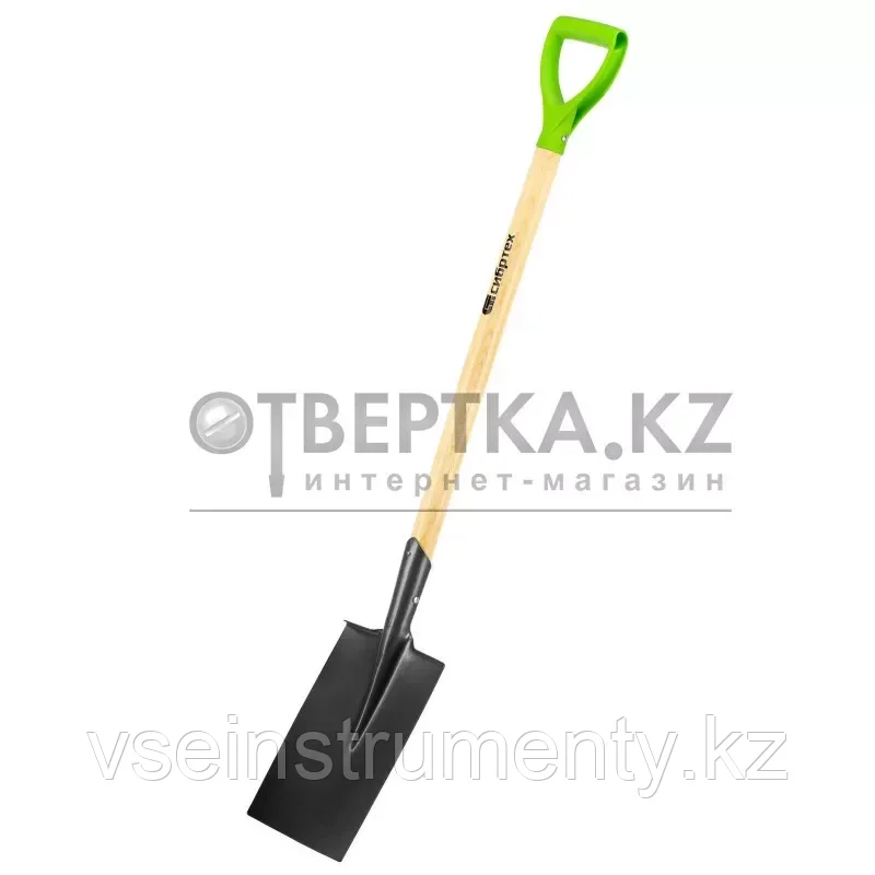 Лопата прямоугольная Сибртех 61376, фото 1