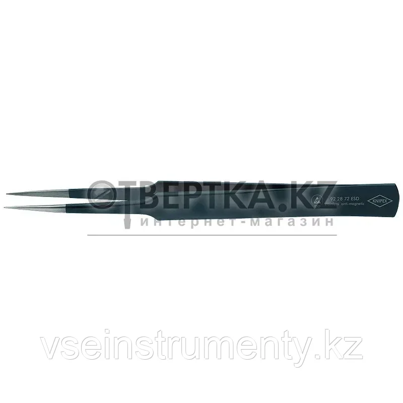 Пинцет для прецизионных работ KNIPEX 92 28 72 ESD, фото 1