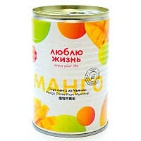 Пюре Люблю жизнь Манговое 450 гр