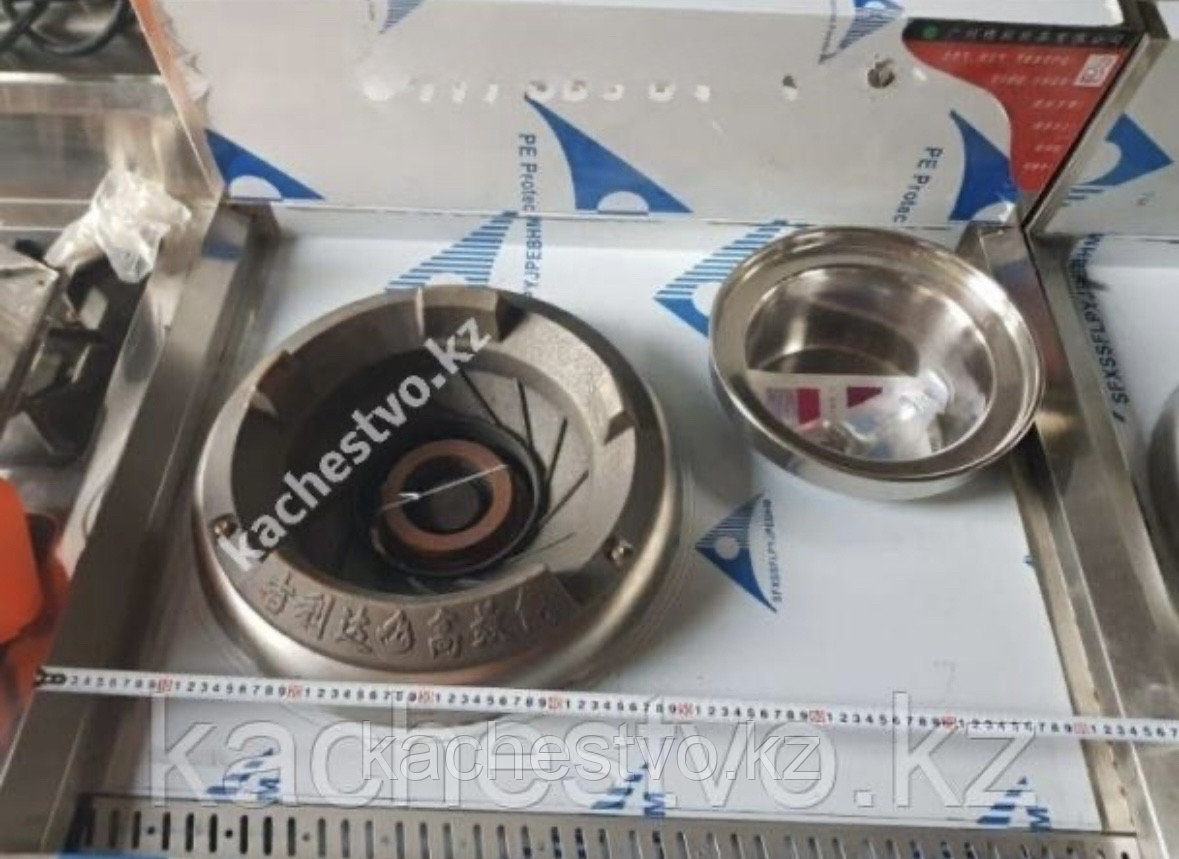 Оригинальная ВОК WOK плита с нагнетателем пламени для китайской кухни