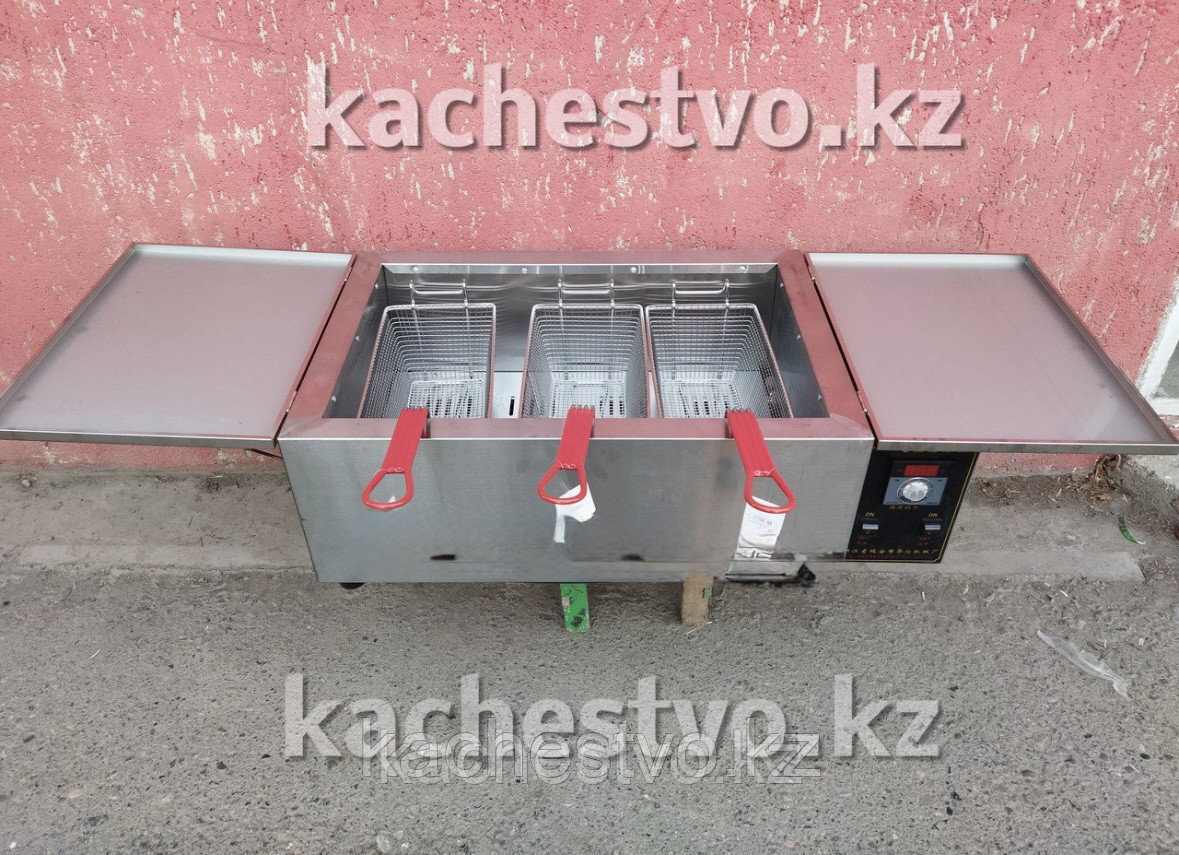 Фритюрница Чикен Аппарат Электрический на 25 литров 220В + 3 Корзины от KFC в Комплекте