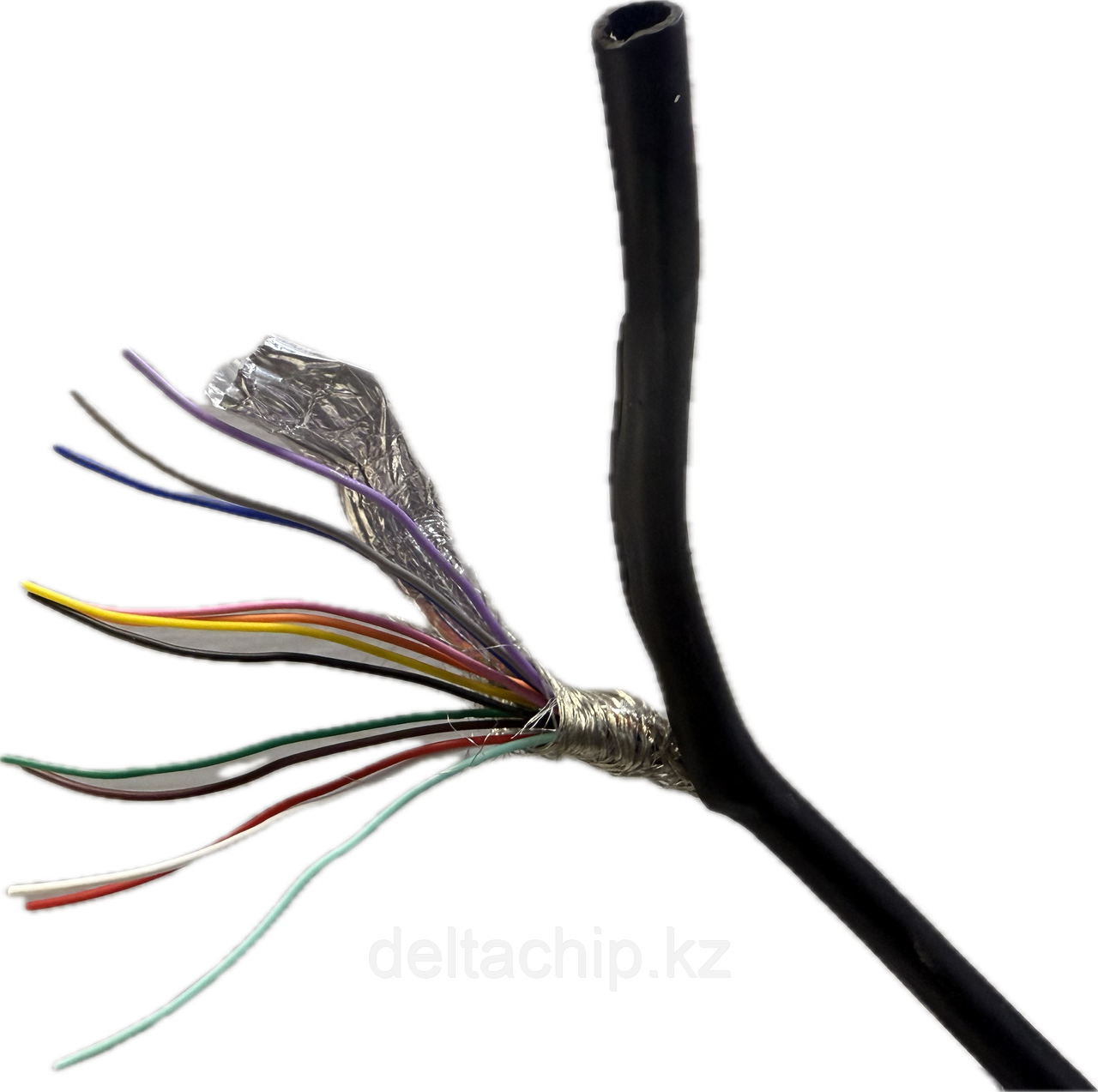 Низковольтный сигнальный кабель,(гибкий)copper 12 cores 0.12 MM2. в оплетке 0,15ММ2