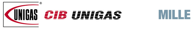 CIB Unigas Logo & mille burners series logo