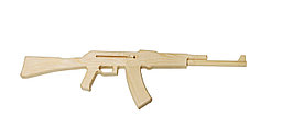Макет автомата Калашникова деревянный для кабинета НВП