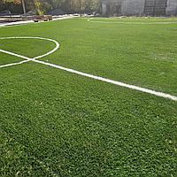 Монтаж искусственной травы, спортивный газон
