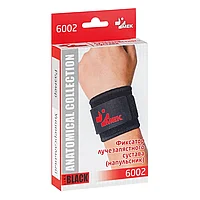 МЕК Фиксатор лучезапястного сустава (напульсник) 6002 UNI чёрный