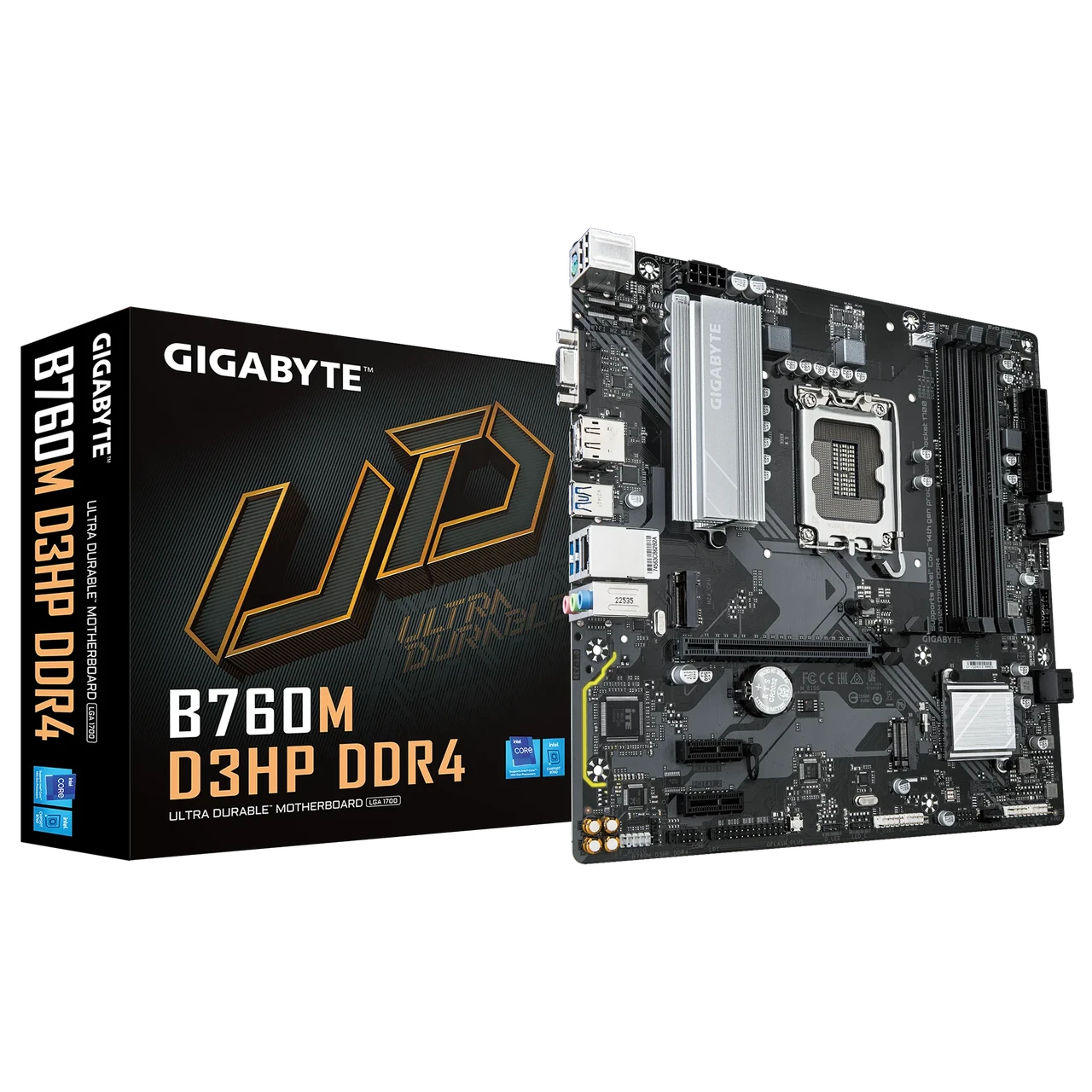 Материнская плата GIGABYTE B760M D3HP DDR4, фото 1