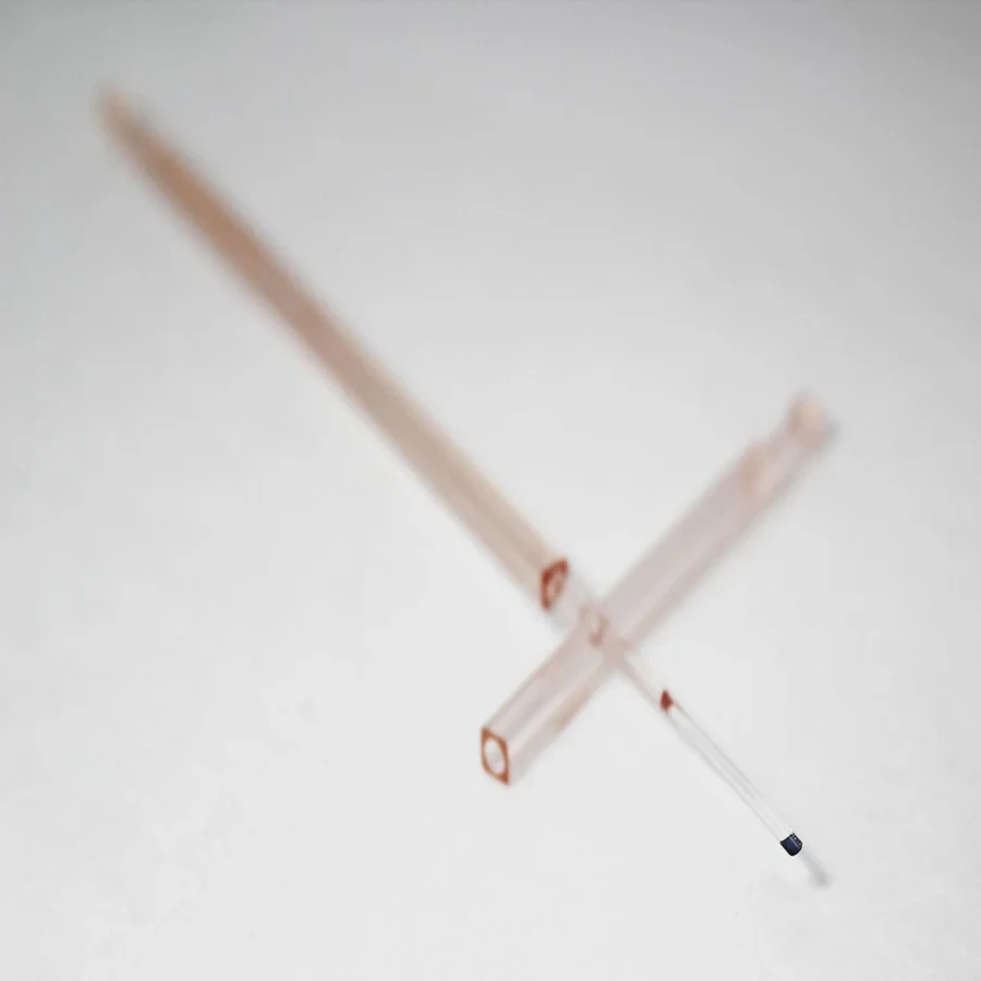 Disposable Plastic Straw - S-Cryolock Vitrification Device. Orange S-CL (O), фото 1