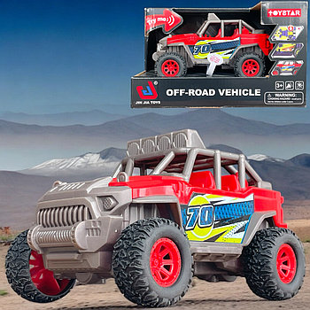 666-70P Машина OFF-Road внедорожник со звуком, 23*14см