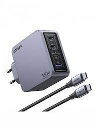 ugreen Зарядное устройство Ugreen X763 Nexode Pro 160W 4-Port GaN Fast Charger Set EU 25877