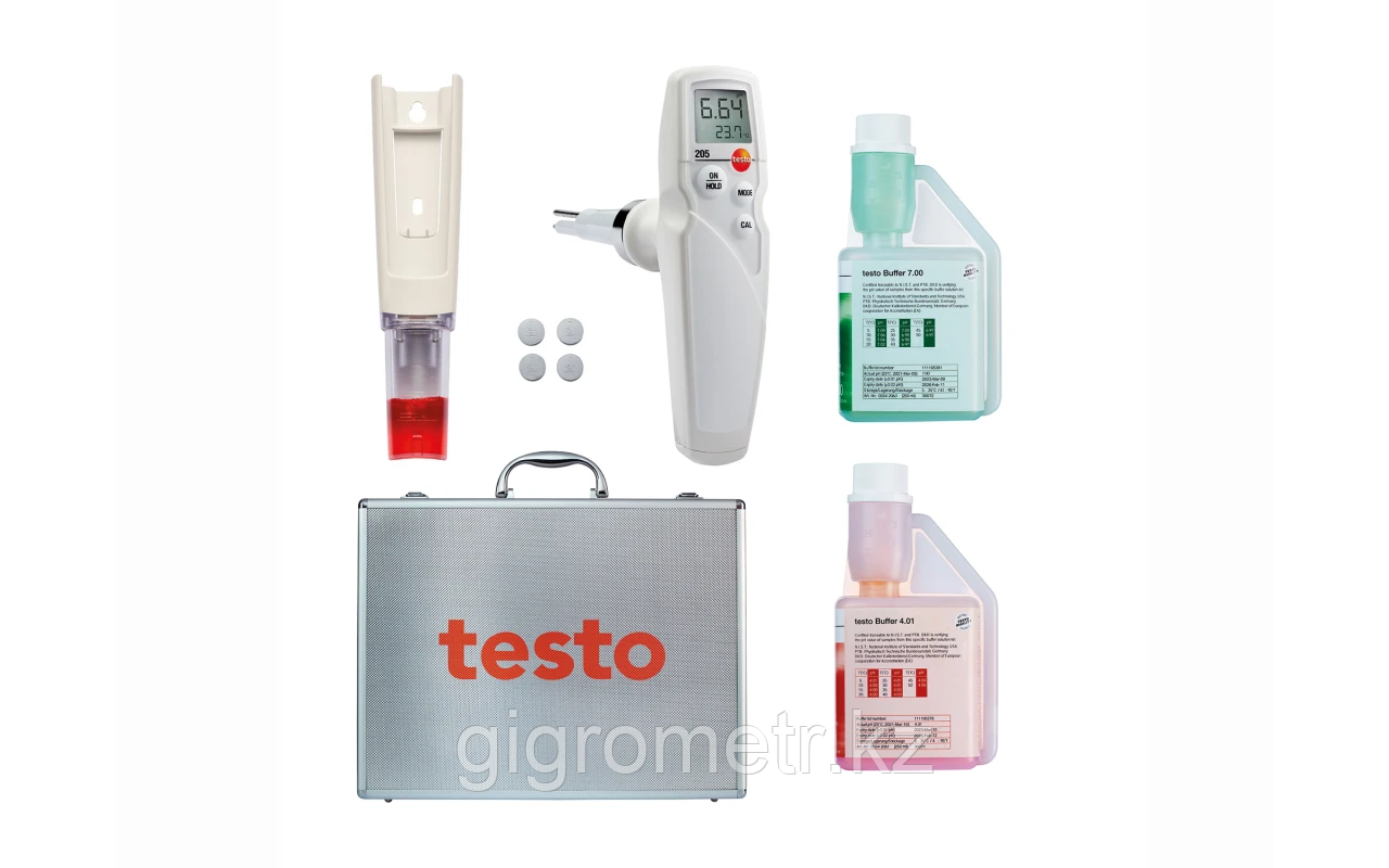Testo 205 pH set pH-метр мяса. Стартовый комплект, фото 1