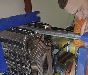 Промывка пластинчатого теплообменника