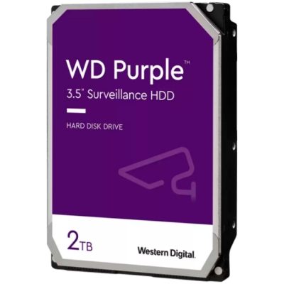 Western Digital WD23PURZ Жесткий диск HDD 2Tb SATA III-600 3,5" 5400rpm 256 Mb
