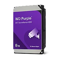 Western Digital WD84PURZ Жесткий диск для видеонаблюдения HDD 8Tb WD Purple SATA 6Gb/s 128Mb 5640rpm 3,5"