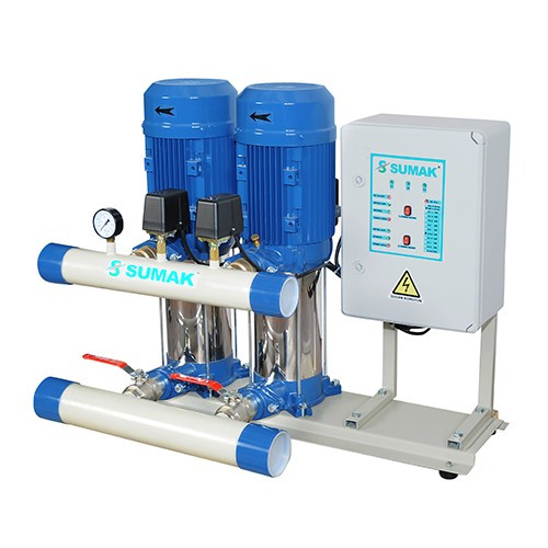 Насосная станция 2x1,35 кВт, (380 В, 2900 об/мин) Sumak-SHT6A 180/10