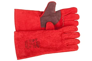 Краги термостойкие, для сварки и тяжелых механических работ, спилковые с подкладкой, ЗУБР 350 мм