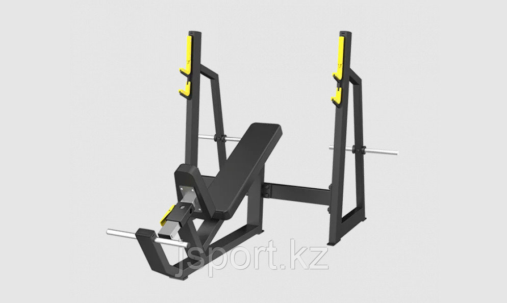 Тренажер Скамья-стойка для жима под углом вверх DHZ E-3042 / 332, фото 1