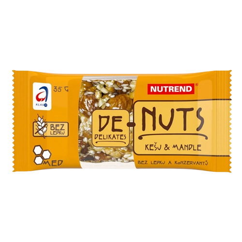 Батончик NUTREND, энергетический DENUTS, 35 г, кешью