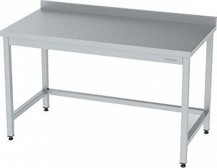 Рабочие столы из нержавеющей стали без полок