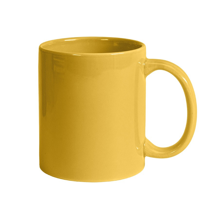 Кружка "DECOL" для деколи, 330 мл, d=82 мм, премиум, желтая, фото 1