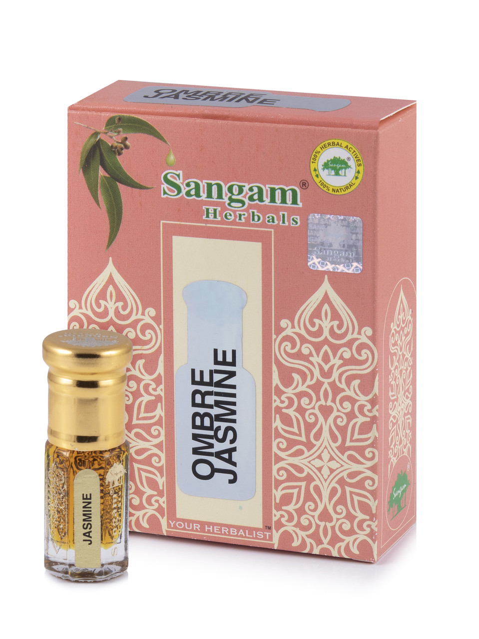 Духи масленые OMBRE JASMINE (Омбре Жасмин) 3 мл, Sangam Herbals