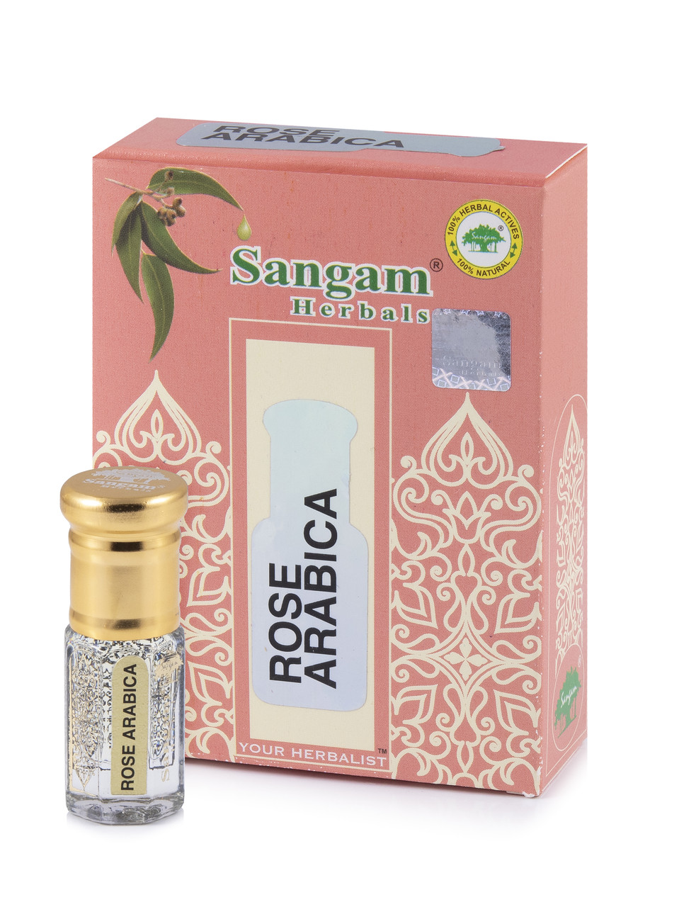 Духи масленые OMBRE INDIE ROSE (Омбре Инди Роза) 3 мл, Sangam Herbals