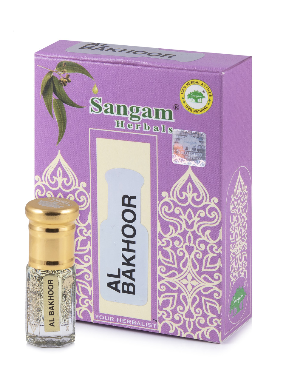 Духи масленые OMBRE AL BAKHOOR (Омбре Аль Бахур) 3 мл, Sangam Herbals