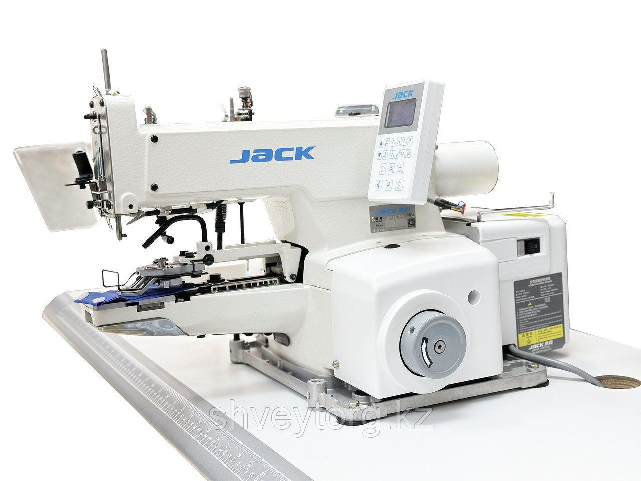 Пуговичный автомат JACK JK T1377 со встроенным серводвигателем, фото 1