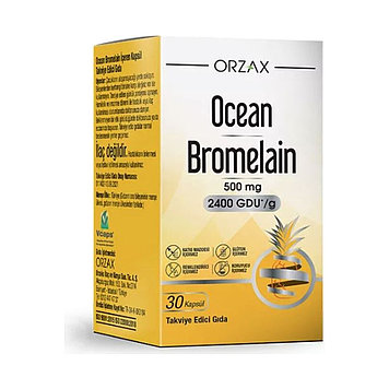 Orzax Ocean Bromelain 500 mg ( Бром ) 30 капсул