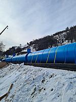 Подземный резервуар 100 кубических метров 14 мм