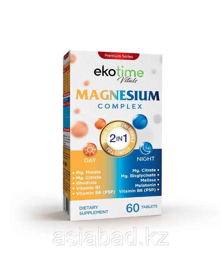 Ekotime Magnesium 2/1 ( Магний ) 60 табл, фото 1