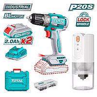 Набор шуруповерт+кофемолка TOTAL TOSLI240315