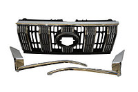 Решетка радиатора (под камеру) Land Cruiser Prado 150 17-