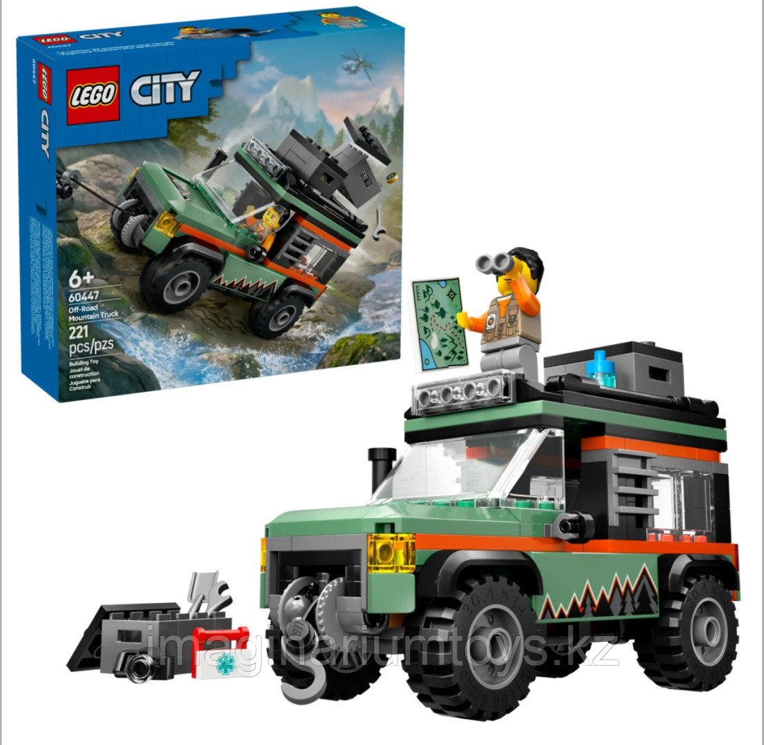 LEGO 60447 Город Горный внедорожник 4X4
