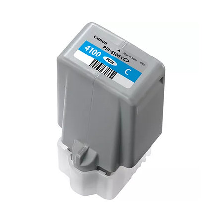 Чернильный картридж Canon PFI-4100 Cyan 2-027029 6778C001AA, фото 1