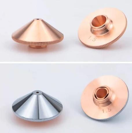 Сопло одинарное 1,5 мм D32*H15 для лазерной резки. Сопло одинарное 1,5 мм для лазерных станков, фото 1
