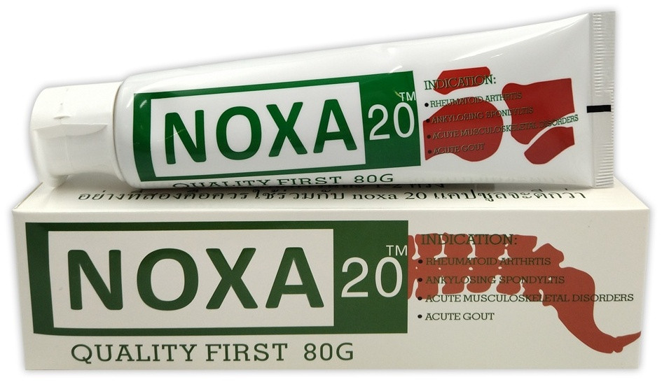 Мазь Noxa 20 для суставов 80 гр 1 шт
