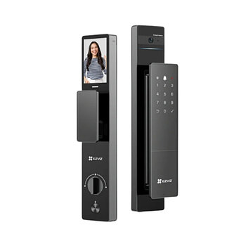 Интеллектуальный замок  Ezviz DL50 с распознавание лиц и со сканером отпечатка пальца