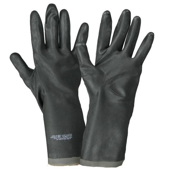 Перчатки КЩС АЗРИХИМ (кислотощелочестойкие) черные (латекс)
