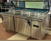 Cтол холодильник (Саладетта) с гастроемкостями 1800*800*800 мм