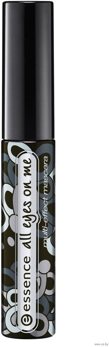 Тушь для ресниц Essence All Eyes On Me Multi-effect для объема, удлиняющая черный
