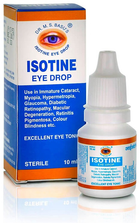 Jagat Pharma Isotine Айсотин для глаз капли 1 шт