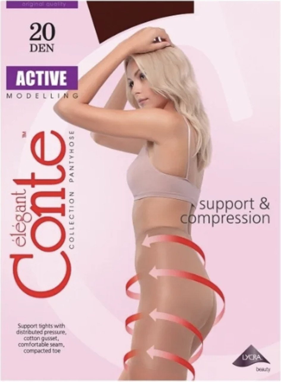 Колготки Conte 3М MOCCA коричневый 3М, фото 1