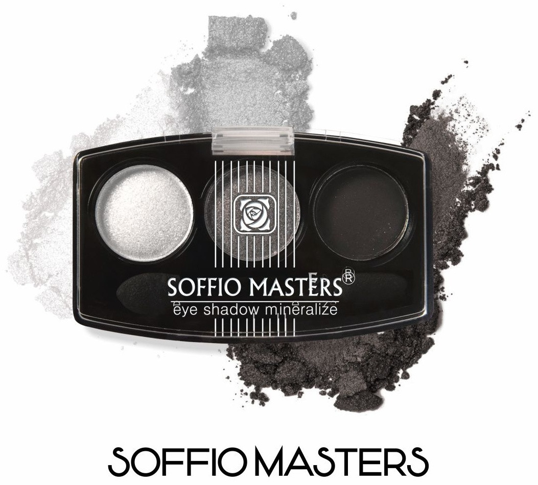 ART SOFFIO тени прессованные SOFFIO MASTERS E-024 04 Королевский Бархат