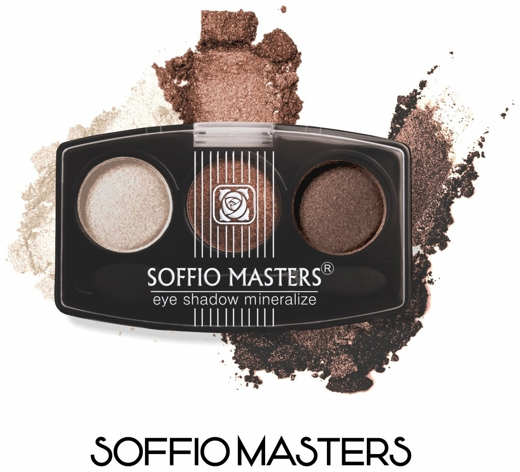 ART SOFFIO тени прессованные Rich Velvety Finish 08 Magnificent Brown