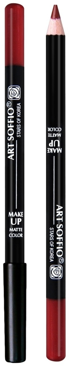 ART SOFFIO Make Up Lipliner Pencil карандаш S-68-145 Tru Red